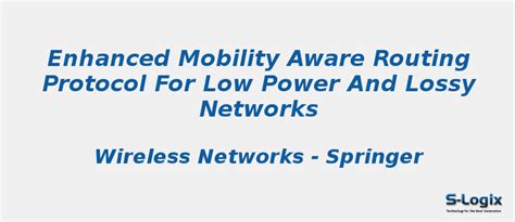 Enhanced mobility aware routing protocol - Contiki Cooja Project | S ...