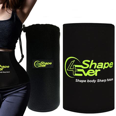 4EverShape Waist Trimmer Trainer for Women & Men Weight Loss, Sweat ...