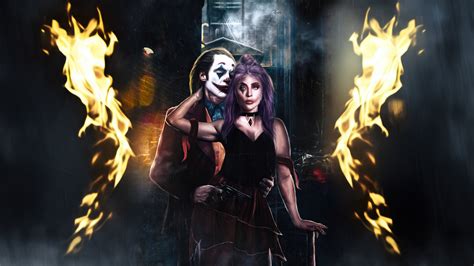 Legendary Adventures Of Joker And Harley Quinn Wallpaper,HD Superheroes ...