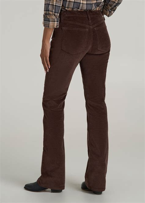 Mid Rise Mini Bootcut Tall Corduroy Pants for Women | American Tall