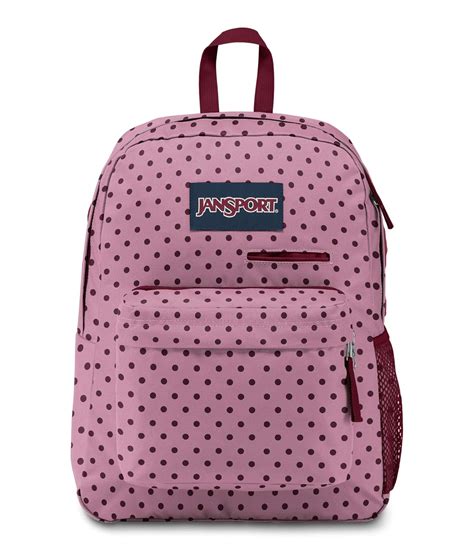 JanSport Digibreak 25 Ltrs Laptop Backpack (Vintage Pink Dot) : Amazon ...