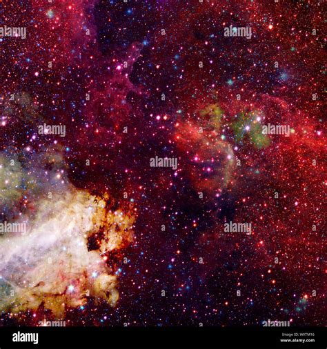 Nebula in outer space. Gas and dust clouds. Elements of this image ...