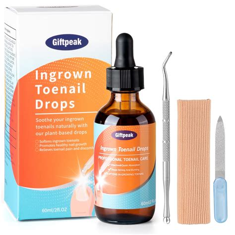 Amazon.com: Ingrown Toenail Treatment,Ingrown Toenail Corrector Drops Reliever & Softener ...