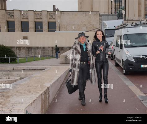 As part of the fashion week in Paris, James F. Goldstein in the company ...