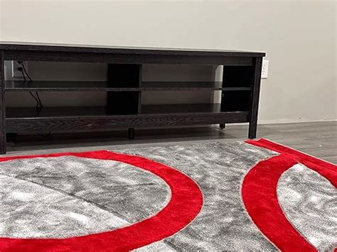 WAMPAT TV Stand for 100 Inch TV, Black Entertainment India | Ubuy