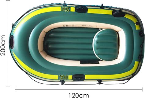 Buy 2/3 Person Inflatable Boat, Heavy Duty Inflatable Fishing Boat For ...