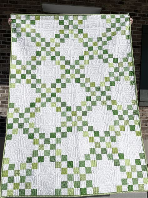 Video tutorial double irish chain quilt block for beginners – Artofit