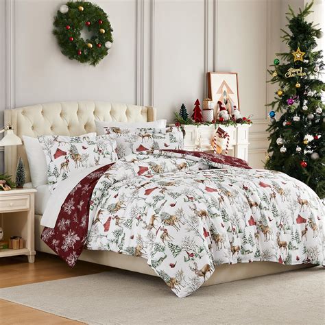Amazon.com: Southshore Fine Living, Inc. King Size Christmas Bedding ...