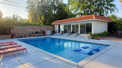 Before & After of my Pool/ pool house remodel. Central Valley ...