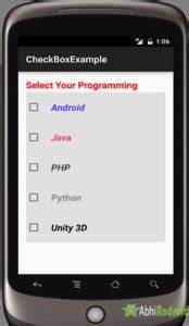 Image result for Android Studio Lab Task Checkbox