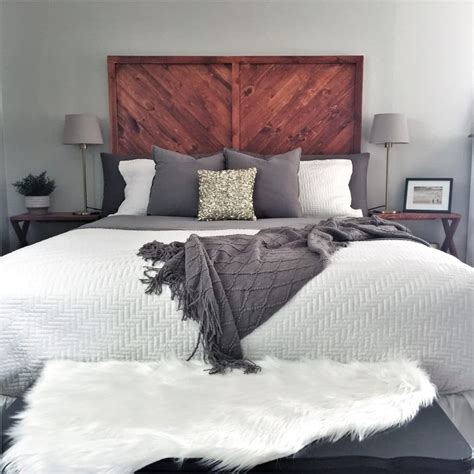 How to Build a West Elm Inspired DIY Wood Headboard - Joyful Derivatives