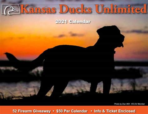 Ducks Unlimited Calendar Winners - Printable And Enjoyable Learning