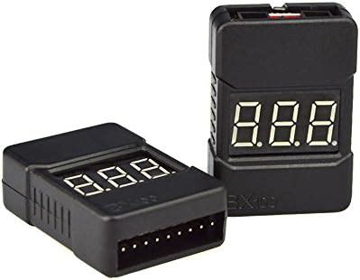 XCLUMA 1-8S BX100 HOT RC INDICATOR RC LI-ION LIPO BATTERY TESTER LOW ...