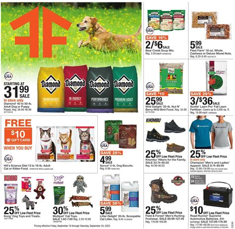 Mills Fleet Farm Ad Circular - 09/16 - 09/24/2022 | Rabato