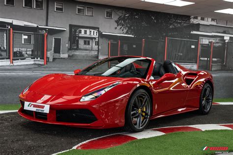 Ferrari 488 Spider Red Ferrari 488 GTB : Redefining The Supercar