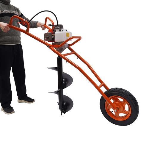 Amazon.com: LINISHOP 63CC 3HP Post Hole Digger Gas Powered Earth Auger ...