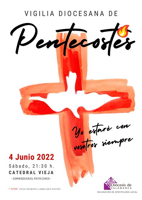 Vigilia diocesana para celebrar Pentecostés y el Día del Apostolado ...