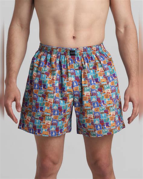 Multi-Colour Printed Boxers