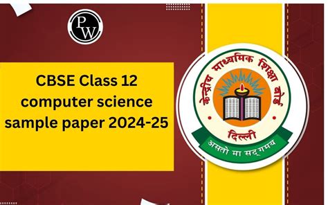 Image result for Class 12 Computer Science Exam Pattern