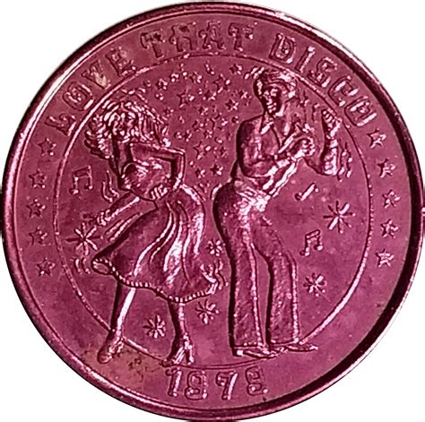 Mardi Gras Token - Eros - Love that Disco (New Orleans, Louisiana ...