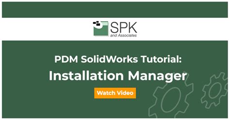 Image result for SolidWorks PDM Tutorial Setup