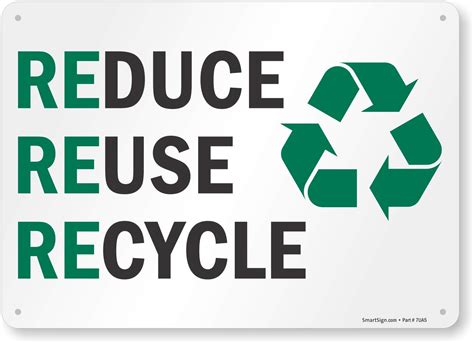 Reduce Reuse and Recycle Signs 的图像结果