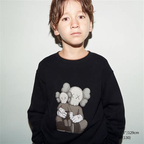 Uniqlo Sweatshirts Cheap Sale - Uniqlo Kaws Ut Graphic Sweatshirt Kids ...