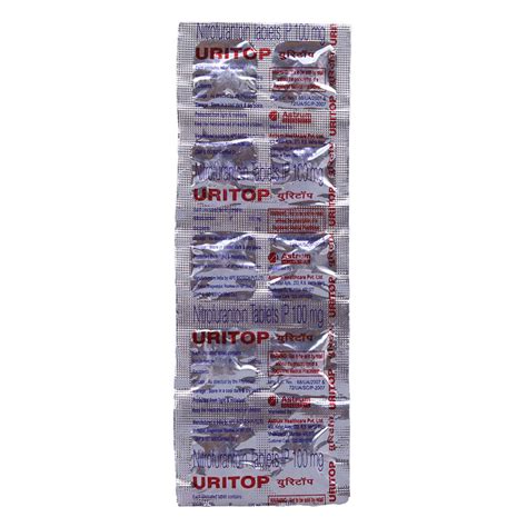 Uritop 100mg Tablet | Uses, Side Effects, Price | Apollo Pharmacy