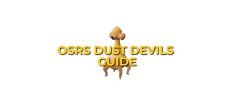 Image result for OSRS Dust Devil Slayer Task