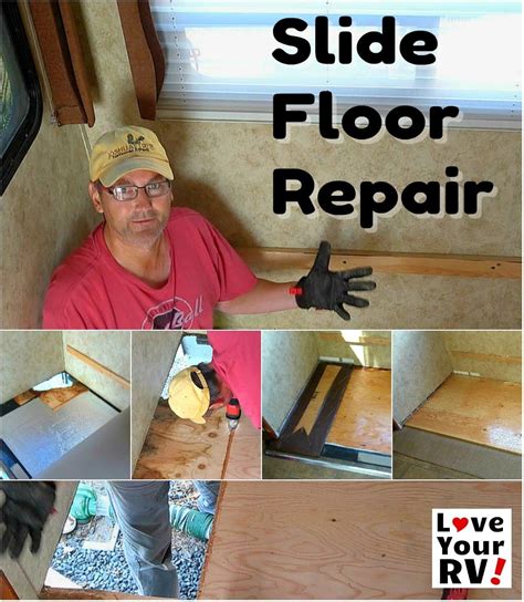 Rotted RV Slide Out Floor Repair + Fixed Manufacturer Flaw | Camper ...