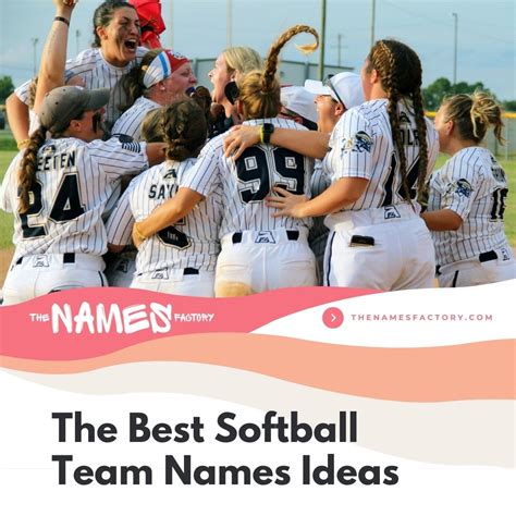 475+ Top Softball Team Names Ideas For Inspiration