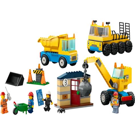 LEGO 60391 City Construction Trucks And Wrec (235 Pieces) — Toycra