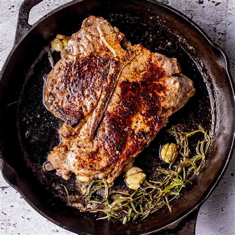 Cast Iron Skillet Steak Recipe - The Big Man's World