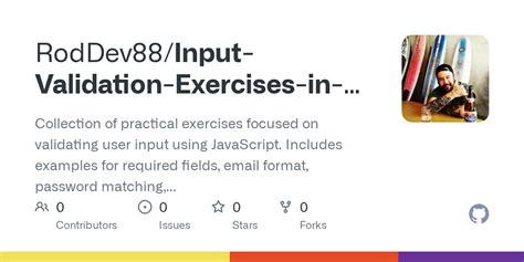 JavaScript Input Validation Example 的图像结果