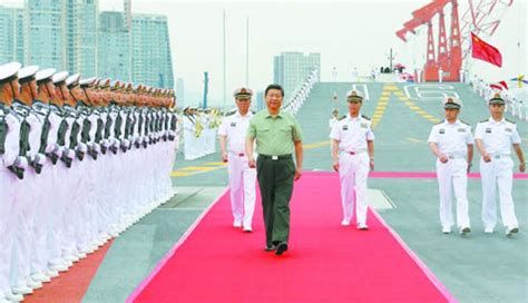 军事：中国海军礼仪规范下发 航母仪仗队布阵最多49人 - 航母,海军 - 九尾网