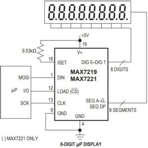 MAX7219 Arduino 7-Segment 4 Digit 的图像结果