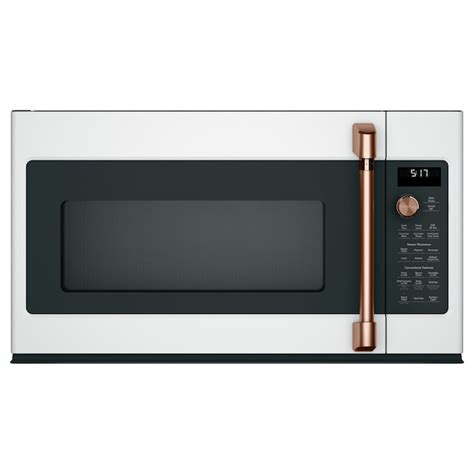 Cafe Over-the-range Microwave Handle and Knob Kit (Brushed Copper ...