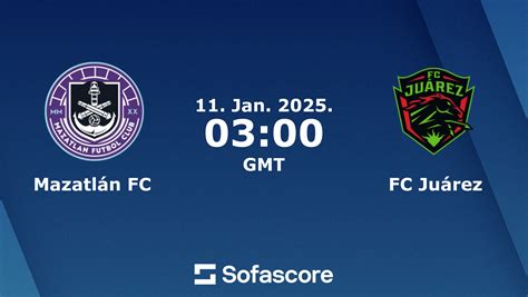 Mazatlán FC vs FC Juárez live score, H2H and lineups | Sofascore