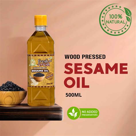 Healthy Wood Cold Pressed Sesame Oil Manufacturer in Chennai