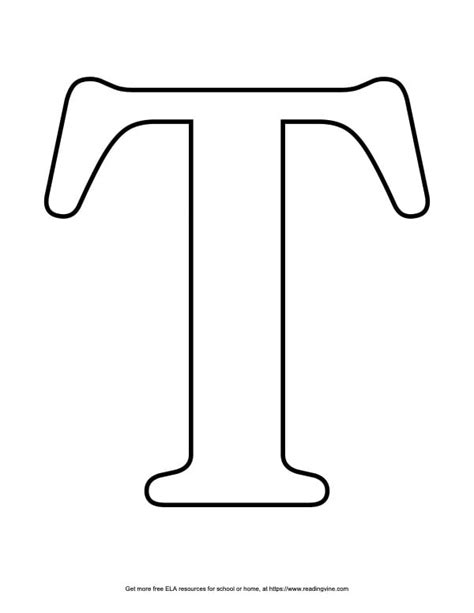 Lowercase T In Bubble Letters