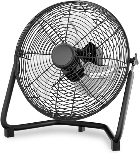 16.5" High-Velocity Metal Floor Fan 1596 CFM 3-Speed Industrial Shop ...