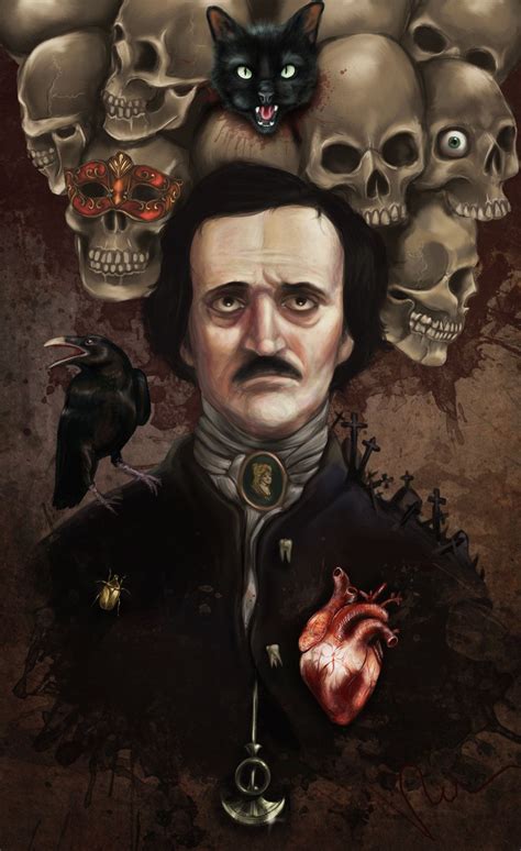 Poe by NessDoomedZombie | Twisted Art For Twisted Minds | Edgar allen ...
