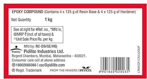 Pidilite M-Seal Regular Epoxy Compound Adhesive (Putty) Adhesive (1 kg ...