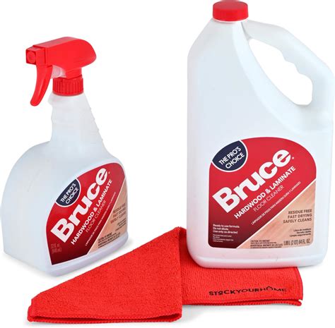 Amazon.com: Bruce Hardwood and Laminate Floor Cleaner for All No-Wax ...