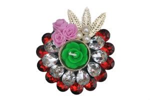 NoVowels Floating Lotus Candles For home Décor Multicolour 610 Plastic ...