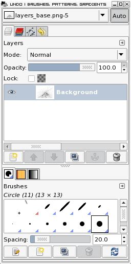 Using Layers to Color On GIMP 的图像结果