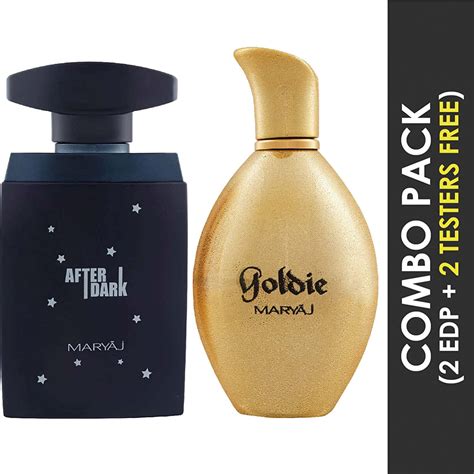 Buy MARYAJ AFTER DARK POUR HOMME EDP 100ML & GOLDIE FOR HER EDP 100ML ...
