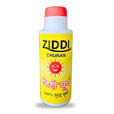 Buy ZIDDI CHURAN Constipation Relief Powder - 100g | Ayurvedic Medicine ...