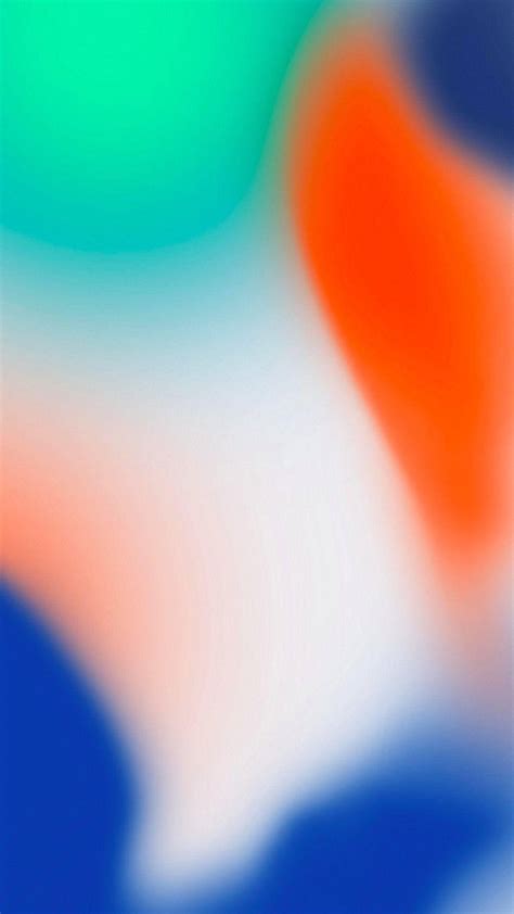 Download iPhone X Original Blurred Colors Wallpaper | Wallpapers.com