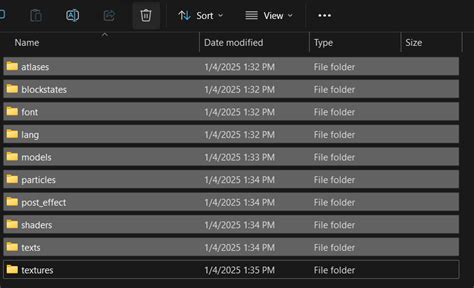 Steps for Making a Texture Pack Java 的图像结果